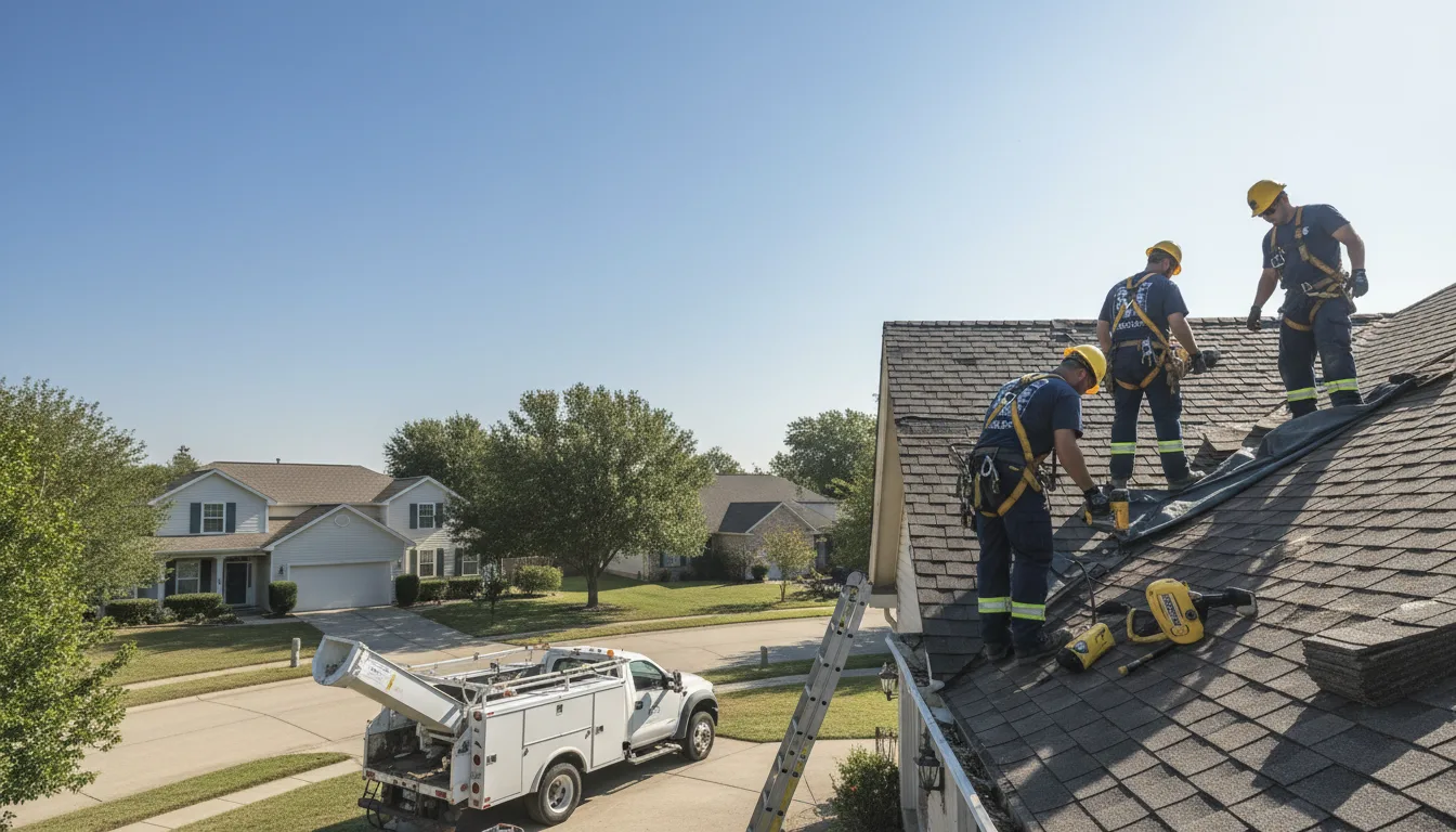 Storm Damage Roof Repair in Dixonville, PA